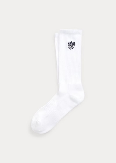 Men's Ralph Lauren Polo Crest Crew Socks | 531927PCR